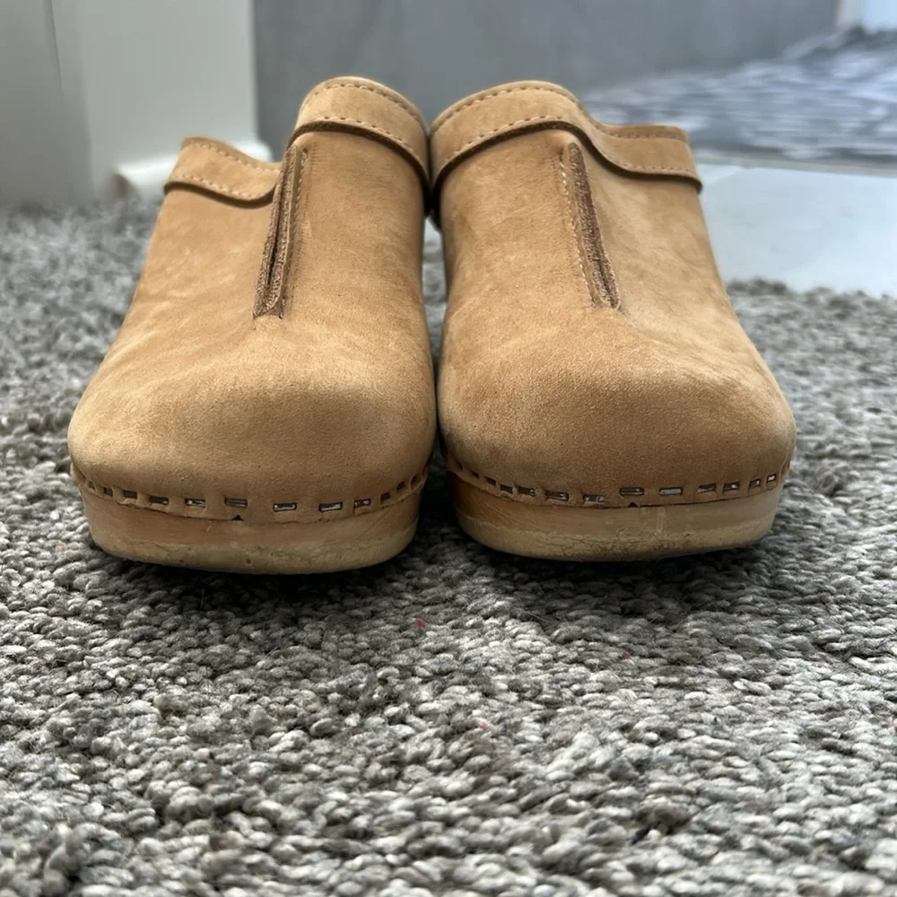 SVEN nubuck clogs 37** - Picture 4 of 5
